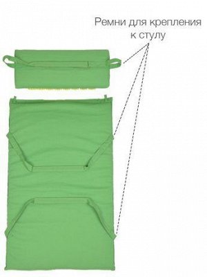 Набор массажный коврик и валик Comfox зеленый
