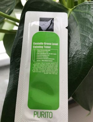 PURITO Тонер с центеллой Centella Green Level Calming Toner (сашетка), ,