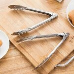 Щипцы кухонные металлические большие,1 шт