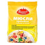 Мюсли Ореховые 5-злаков со льном 350 г