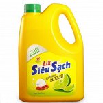 Средство для мытья посуды LIX Лимон 1,5л