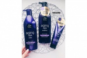 Mise-en-Scene Aging Care Full and Thick Shampoo Шампунь антивозрастной для силы волос 680 мл, ,