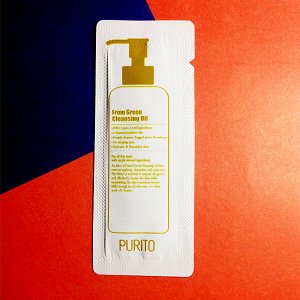 PURITO Гидрофильное масло From Green Cleansing Oil (сашетка), ,