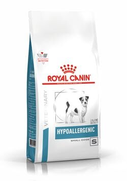 HYPOALLERGENIC SMALL DOG CANINE (ГИПОАЛЛЕРДЖЕНИК СМОЛ ДОГ КАНИН)
диета для собак менее 10 кг с пищевой аллергией/непереносимостью 1 кг