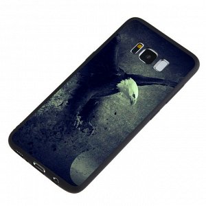 Чехол силикон с рисунком Samsung Galaxy