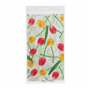 Скатерть «Солнечные тюльпаны», 120х180 см