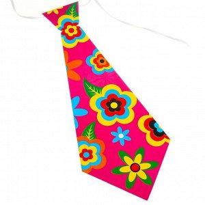 Карнавальный галстук «Цветы», набор 6 шт., виды МИКС