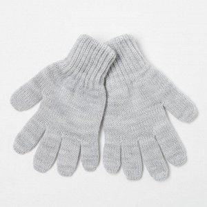 Перчатки для девочки, цвет серый