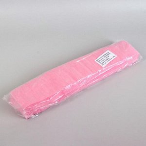 Набор одноразовых воротничков, без липкого слоя, 8 - 40 см, 100 шт, цвет розовый