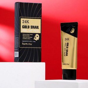 Маска-плёнка для лица Eunyul, с золотом и муцином улитки, 100 мл