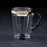 Кружка GiDGLASS Ring, 300 мл, с гравировкой и напылением