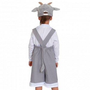 Карнавальный костюм «Козлик», ткань-плюш, 3-6 лет, рост 92-122 см