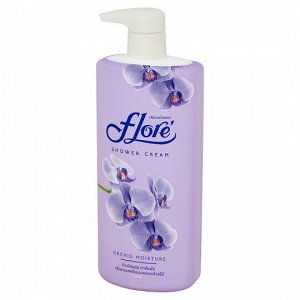 Увлажняющий крем-гель для душа Shokubutsu Flore Shower Cream Орхидея