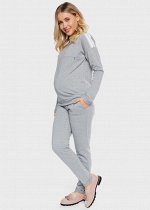Костюм &quot;Бажена&quot; для беременных и кормящих; серый