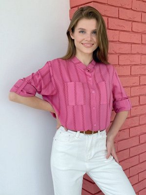 S2021 Рубашка розовая