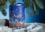 Чай чёрный листовой с добавками с ароматом корицы &quot;Новогодняя ночь&quot; в жестяной банке 75гр