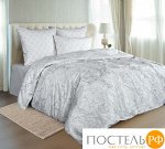 КПБ поплин /GUTEN MORGEN/ рис. 904-4 Peony Grey Дуэт с нав.70х70 см