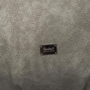 Сумка-рюкзак, отдел на молнии, 3 наружных кармана, цвет серый