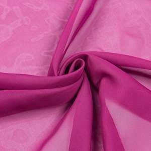 Платок текстильный женский, цвет розовый, размер 70х70