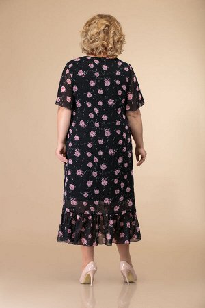 Костюм Костюм Svetlana Style 1373 
Состав ткани:Жакет: ПЭ-75%; Спандекс-5%; Хлопок-20%; Платье: ПЭ-100%; 
Рост: 164 см.

Комплект женский двухпредметный, состоящий из платья и жакета.  Платье прямого