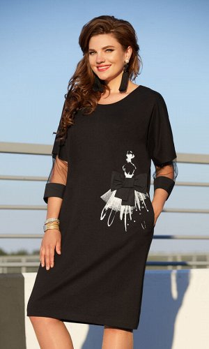 Платье Vittoria Queen 13003 черный