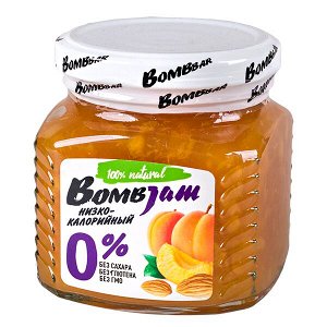 Джем BombJam Абрикос-Миндаль 250 г 1 уп.