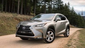 Ковры салонные 3D Lexus NX300H (2014-) левый руль