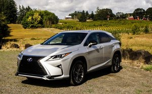 Ковры салонные 3D Lexus RX450h (2009-2015) левый руль