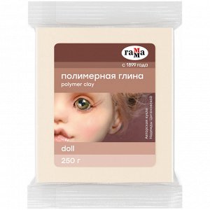 Полимерная глина Гамма "Хобби. DOLL", телесный прозрачный, 250г