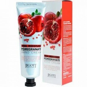 280788 "Jigott" Real Moisture Pomegranate Hand Cream Увлажняющий крем для рук с экстрактом граната 100 мл 1/100