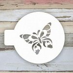 Трафарет кондитерский &quot;Бабочка&quot; 10 см