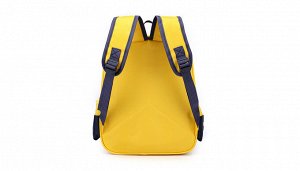 022A-1 желт/т/син Рюкзак для мальчиков (34х27х10)