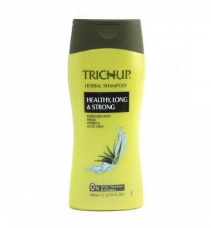 Trichup Healthy, Long & Strong Shampoo / Тричуп Шампунь Для Волос Здоровые, Длинные & Сильные 200мл