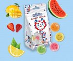 6.20.00 Карамель леденцовая &quot;SMILE CANDY&quot; МИКС (со вкусом лимона, клубники, манго, арбуза) 100г*10шт ПРОДАЖА ШОУ-БОКСАМИ!