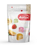 13.39.59 Конфеты из пашмалы Ассорти со вкусом дыни, клубники и апельсина &quot;Adlin&quot; 350г zip-пакет арт.20301
