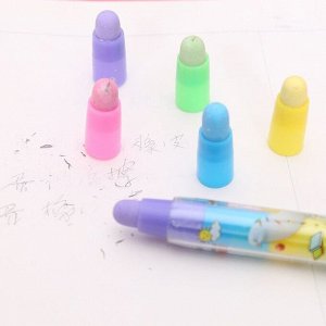 Милые разноцветные ластики для детей многослойный резиновый карандаш рисунок микс