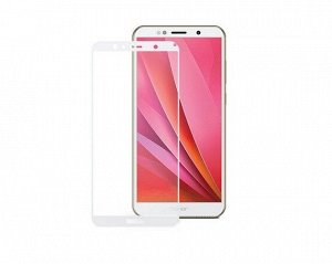 Защитное стекло Honor 7A/7A Prime/7S/9S/Y5p/Huawei Y5 (2018)/Y5 Prime (2018)/Y5 Lite Full белое