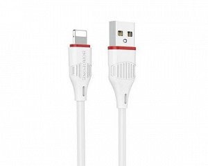 Кабель Borofone BX17 Lightning - USB белый