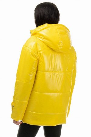 Куртка демисезонная «Лиана», 42-48, арт.299 желтый
