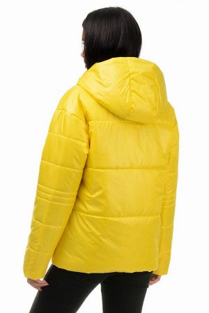 Куртка демисезонная «Бланш», 42-48, арт.297 желтый-черный