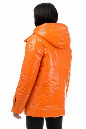 Куртка демисезонная «Лиана», 42-48, арт.299 оранжевый
