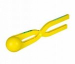 Игрушка для лепки Снежков Желтый Active прорезиненная ручка 323361