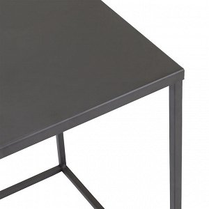 Столик кофейный Berg, Velluto, 37х37х45 см, темно-серый