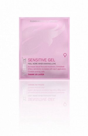 Возбуждающий гель для женщин Sensitive Gel (2 мл)