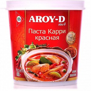 Паста "Карри красная" AROY-D 400г, пл\б