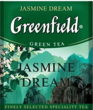 Чай Гринфилд Jasmine Dream пакет термосаше в п/э уп. для Horeka  1,5г 1/100/10