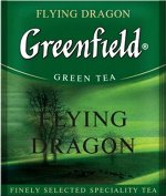 Чай Гринфилд Flying Dragon пакет термосаше в п/э уп. для Horeka 2г 1/100/10