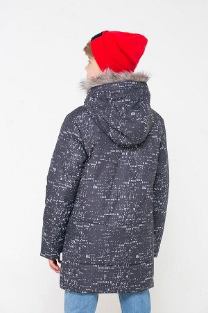 Куртка зимняя для мальчика ВКБ 36049/н/1 ГР