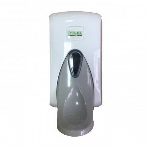 Дозатор для жидкого мыла VIALLI для жидкого мыла 500 мл. (локтевой) Белый