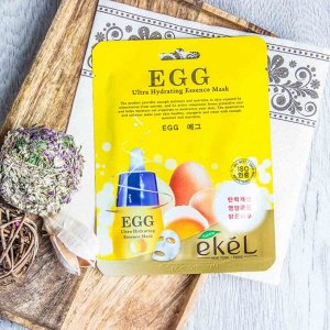 Тканевая маска с экстрактом яичного желтка Ekel  EGG Ultra Hydrating Essense Mask